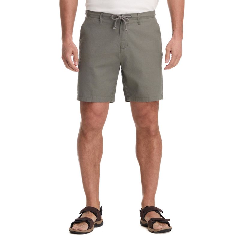 PANAMA JACK - Bermuda Lino Hombre Verde Panama Jack