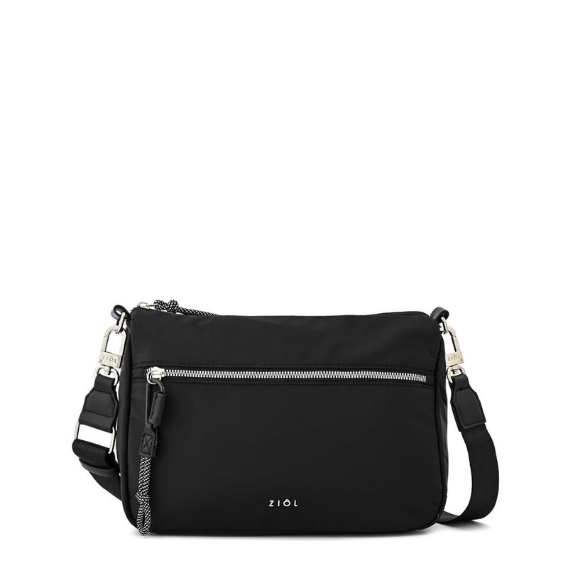 ZIOL - Cartera bandolera mediana odelia negro
