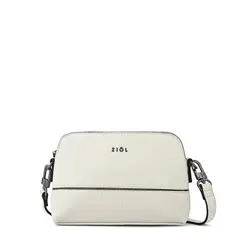 ZIOL - Cartera bandolera pequeña yara blanco crudo