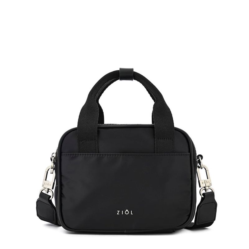 ZIOL - Cartera bandolera pequeña lucia negro