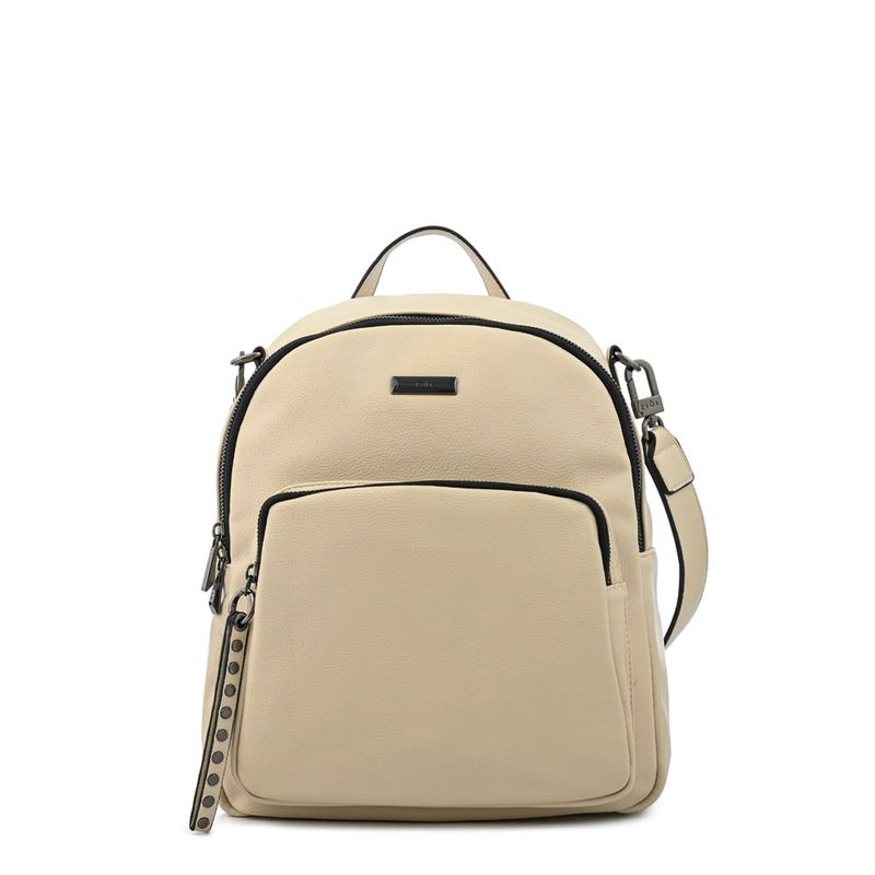 ZIOL - Mochila mediana nahia blanco crudo