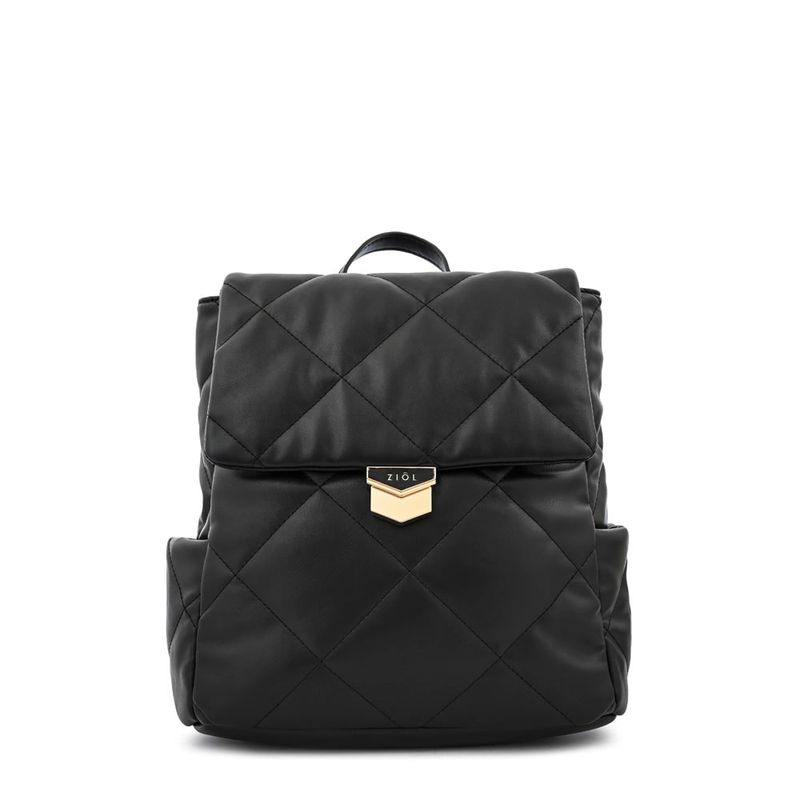 ZIOL - Mochila con tapa mediana liesel negro