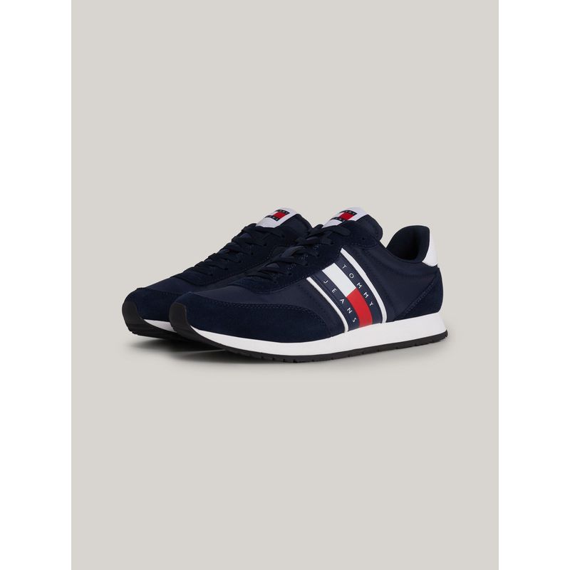 TOMMY HILFIGER - Zapatillas Essential Con Logo Azul Tommy Hilfiger