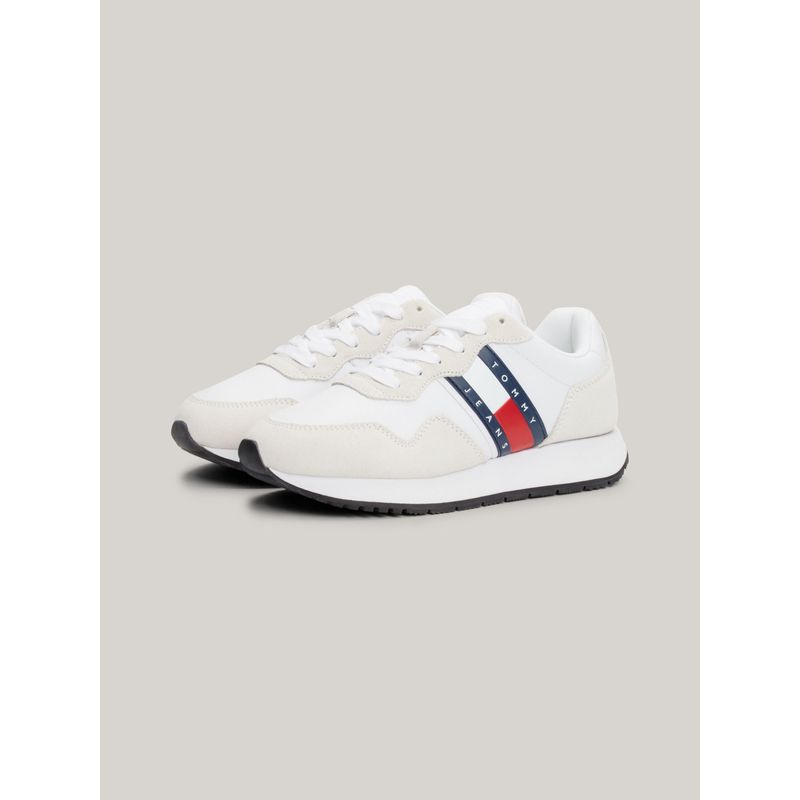 TOMMY HILFIGER - Zapatillas Essential Con Suela Dentada Blanco Tommy Hilfiger