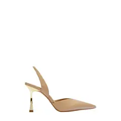 BLWOENS - Zapatos Sandalias de tacón alto para mujeres en verano Zapatilla - Beige