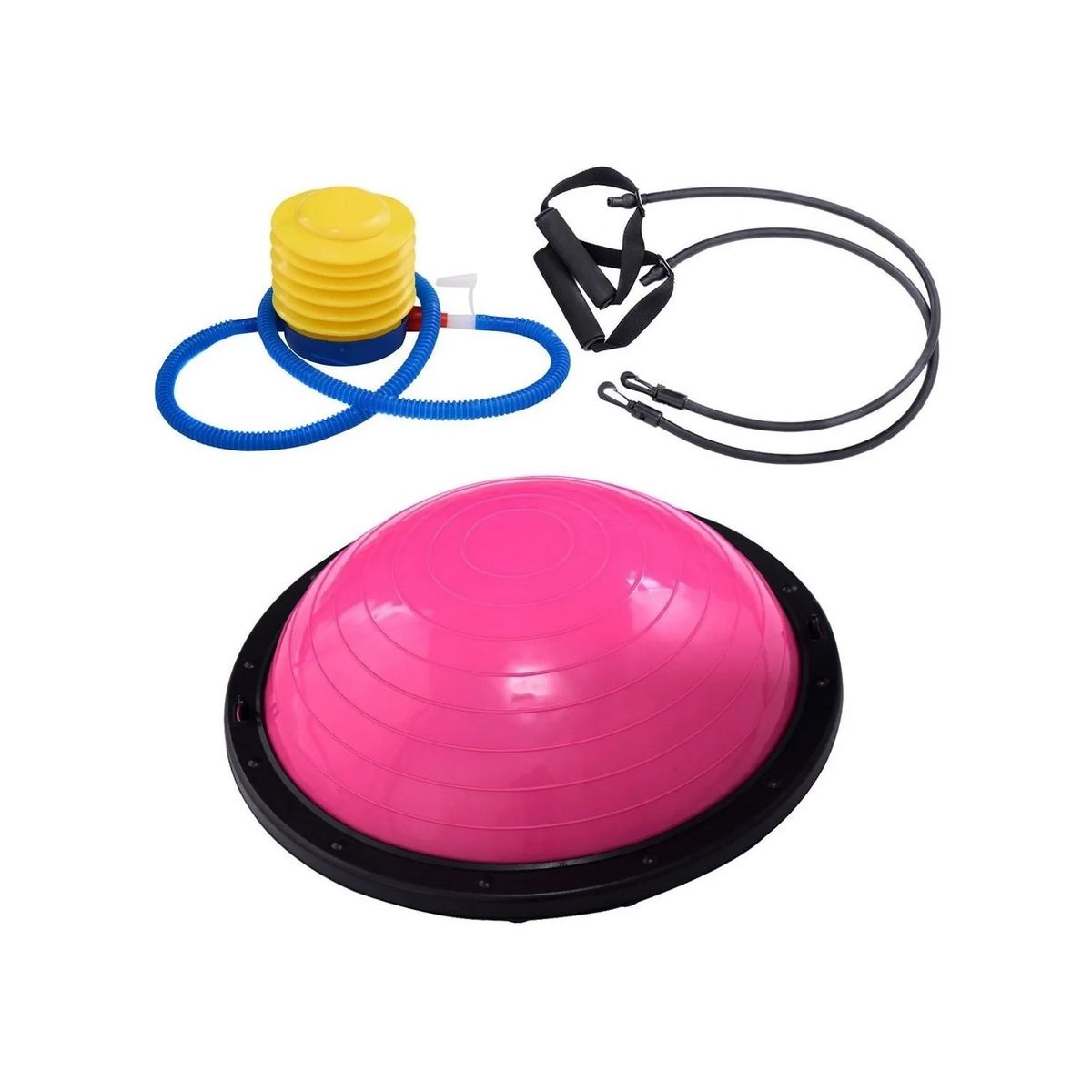 GENERICO - Balón Entrenador De Balance Bosu Ball Diámetro 58cm - SC