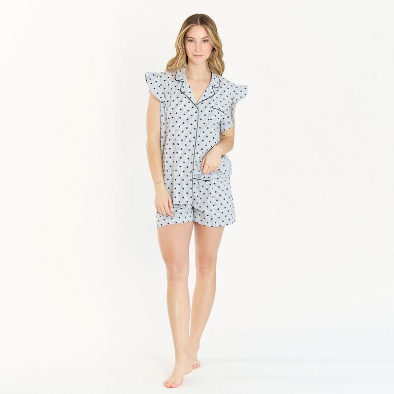 BARBIZON - Pijama Lucia Blanco Estampado