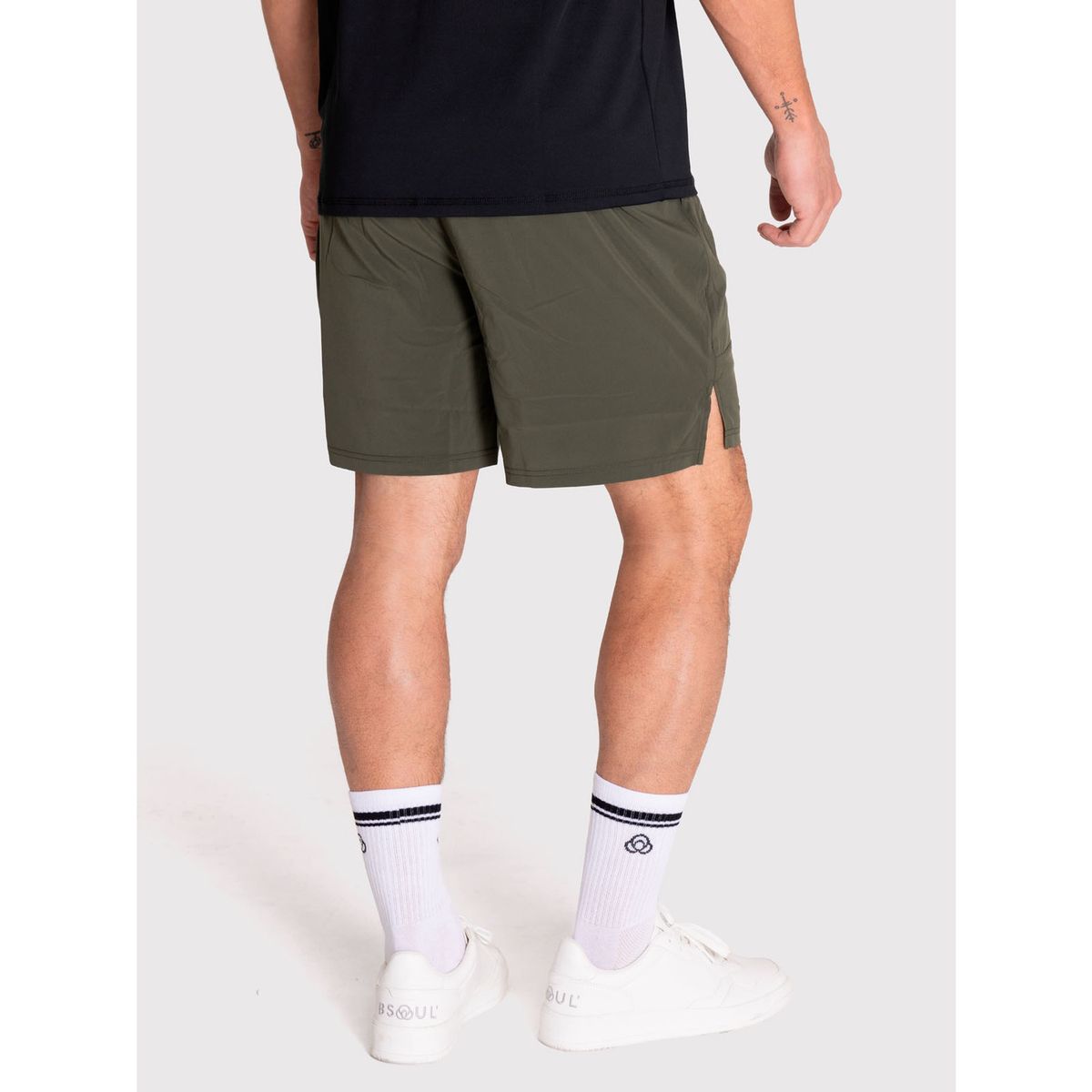 BSOUL - Short deportivo Hombre Performance Verde BSOUL
