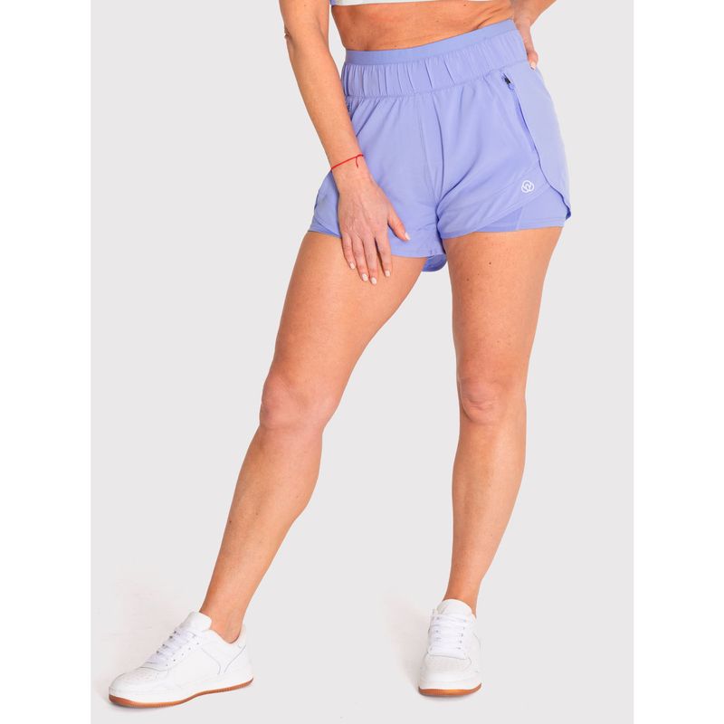 BSOUL - Short deportivo Mujer Febe Lila BSOUL