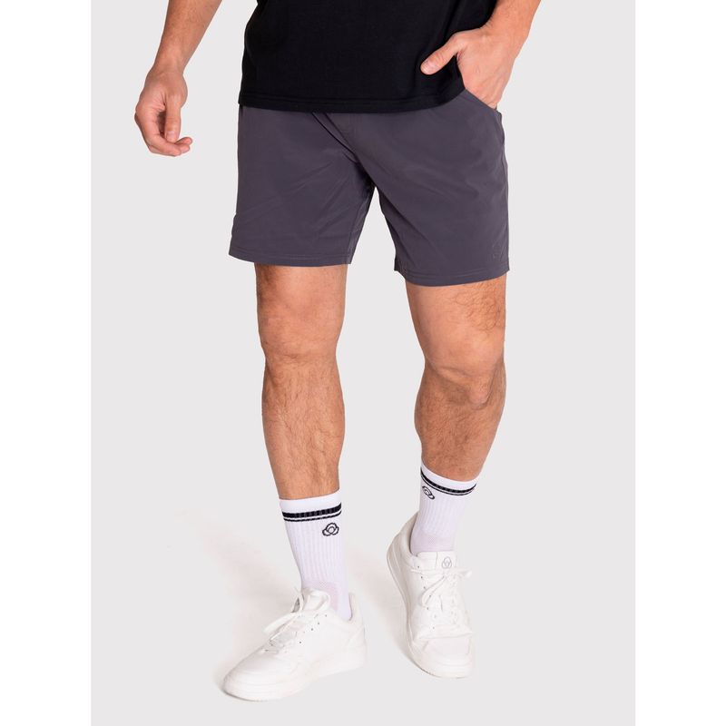 BSOUL - Short deportivo Hombre Training Gris Oscuro BSOUL