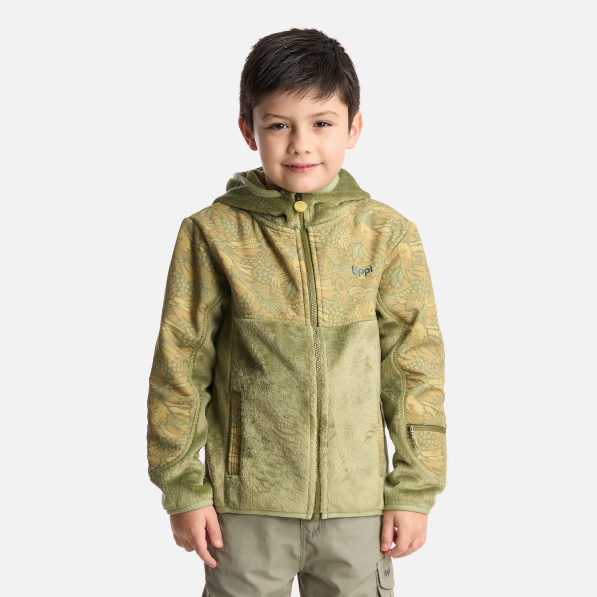 LIPPI - Chaqueta Niño Grillo Therm-Pro Hoody Jacket Verde Lippi