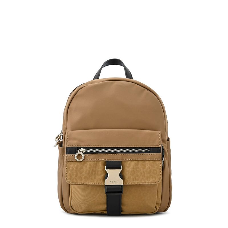 ZIOL - Mochila pequeña monica beige oscuro