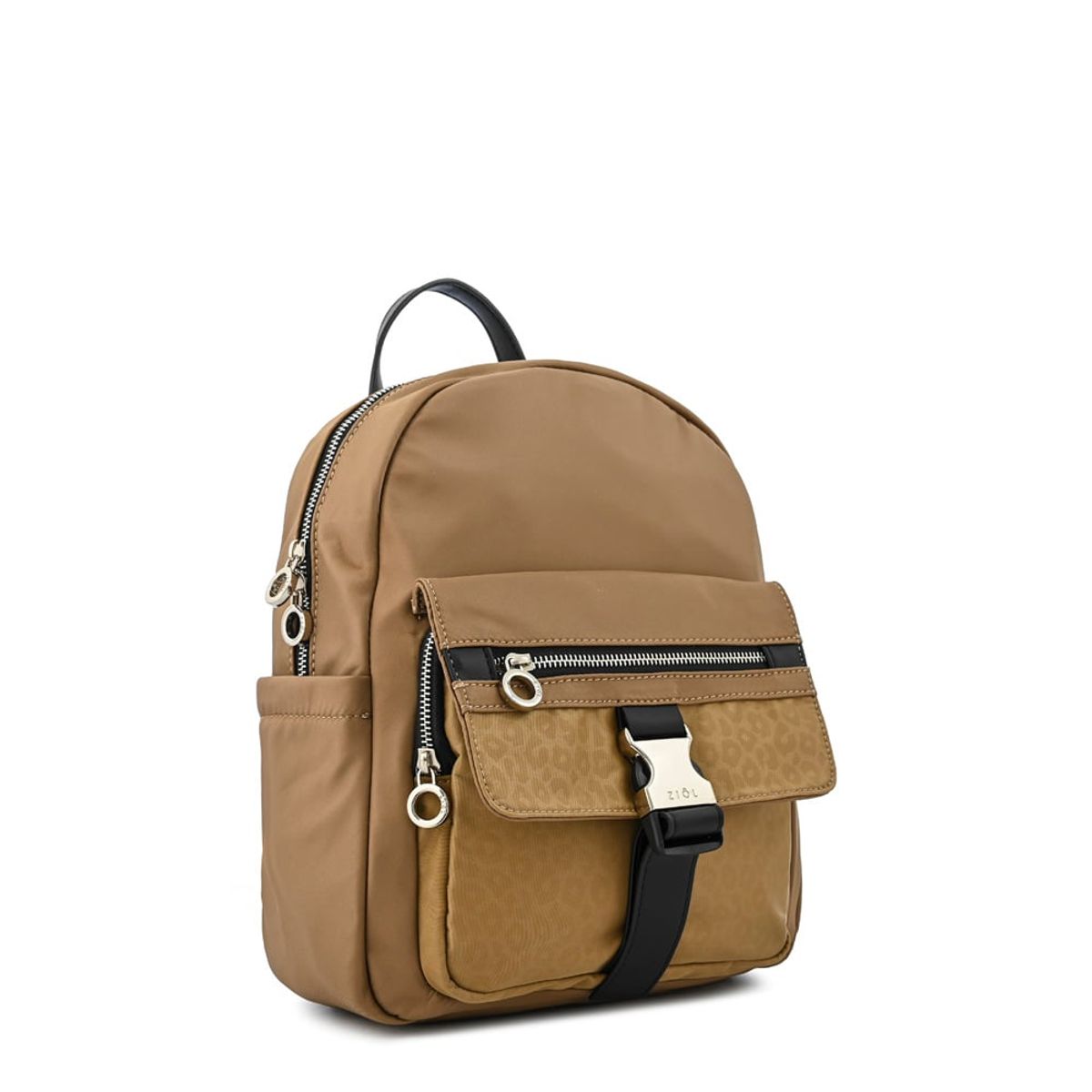 ZIOL - Mochila monica pequeña beige oscuro