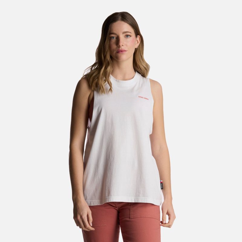 HAKA HONU - Polera Mujer Cornisa Blanco Haka Honu