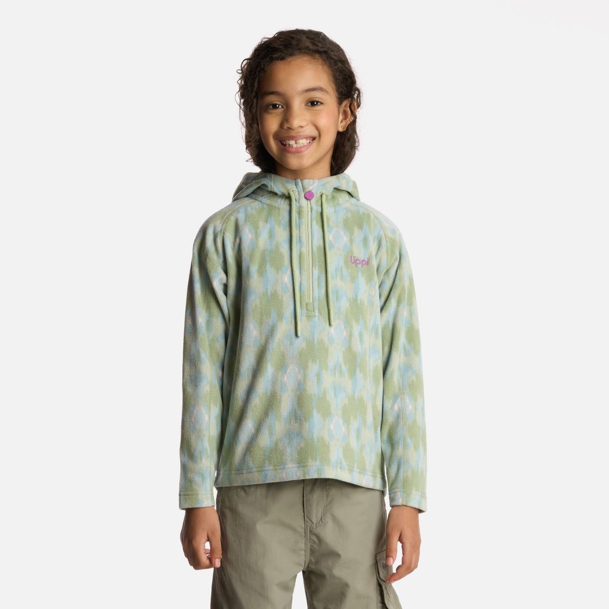 LIPPI - Chaqueta Niña Cold Day Therm-Pro Hoody Jacket Print Jade Lippi