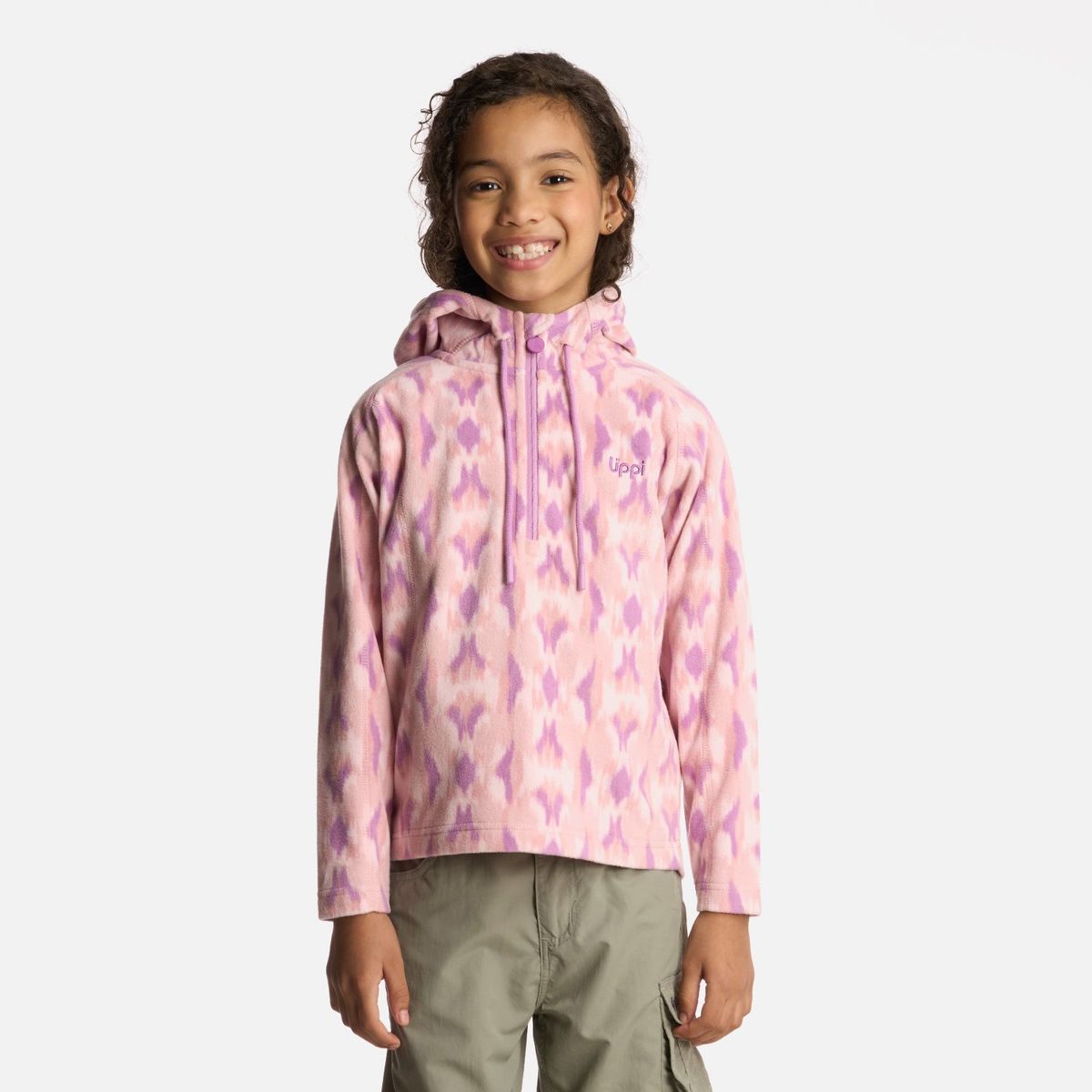 LIPPI - Chaqueta Niña Cold Day Therm-Pro Hoody Jacket Print rosa Lippi