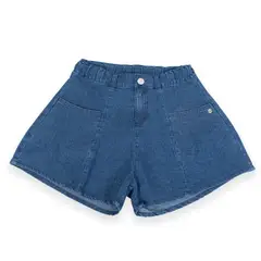 PILLIN - Short Niña Azul - Azul