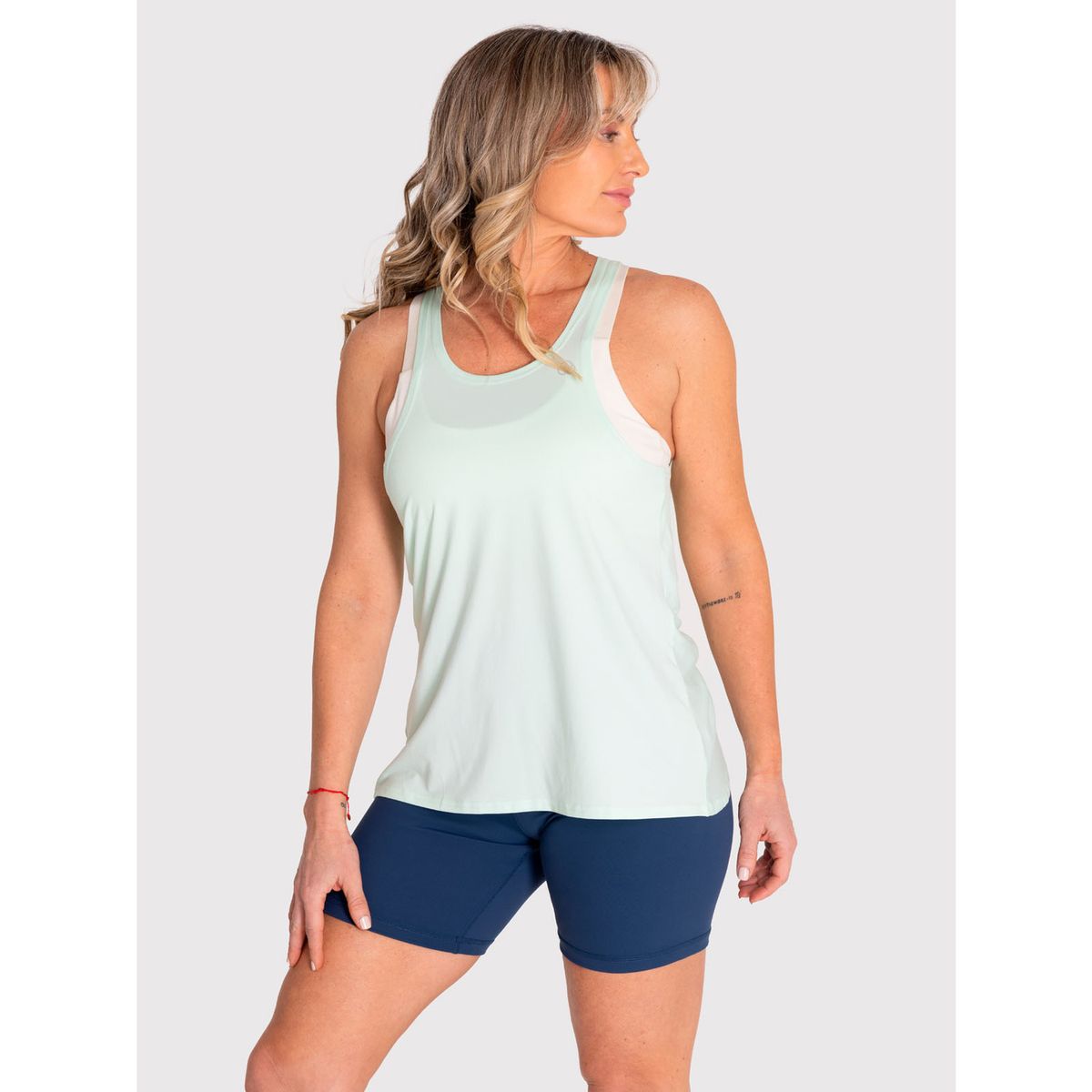 BSOUL - Polera deportiva Mujer Tank Cloe Light Menta BSOUL