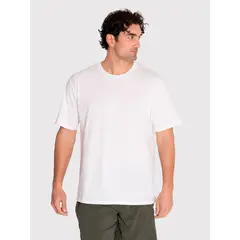 BSOUL - Polera deportiva Hombre Printed T-Shirt Blanco