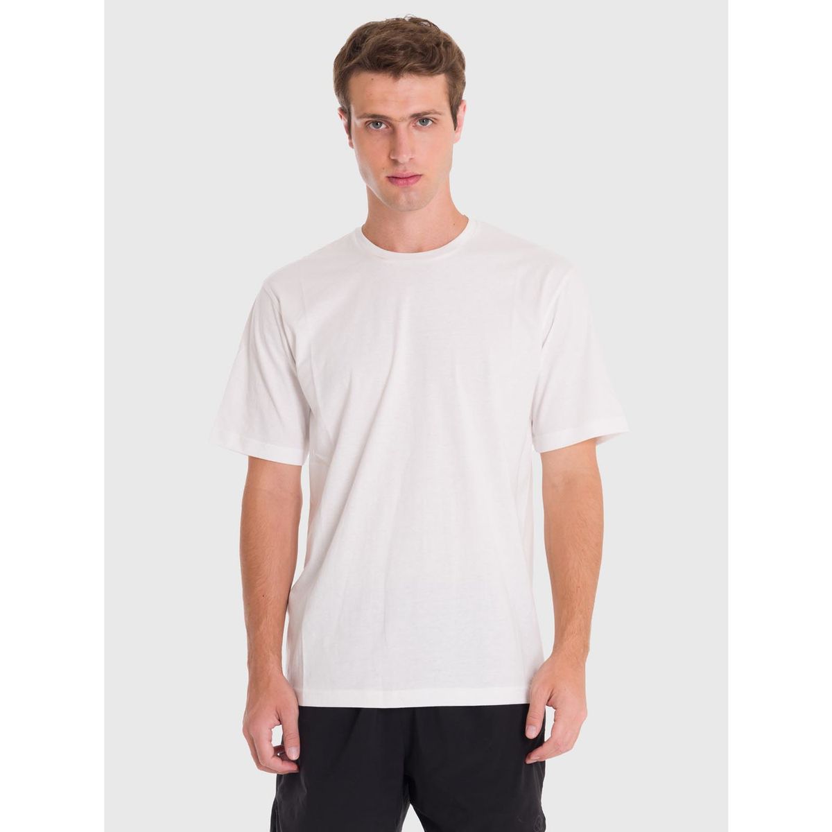 BSOUL - Polera deportiva Hombre Printed T-Shirt Blanco BSOUL