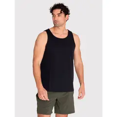 BSOUL - Polera deportiva Hombre Training Vest Negro