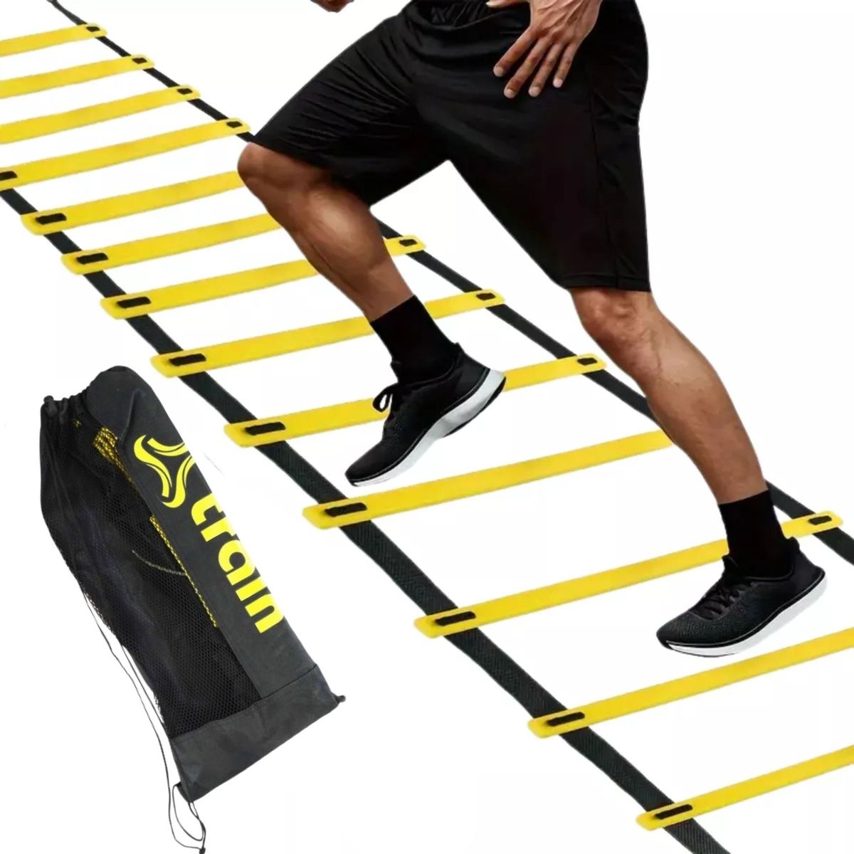 TRAIN - Escalera De Coordinación/Agilidad 8 Peldaños 4 MtsTrain