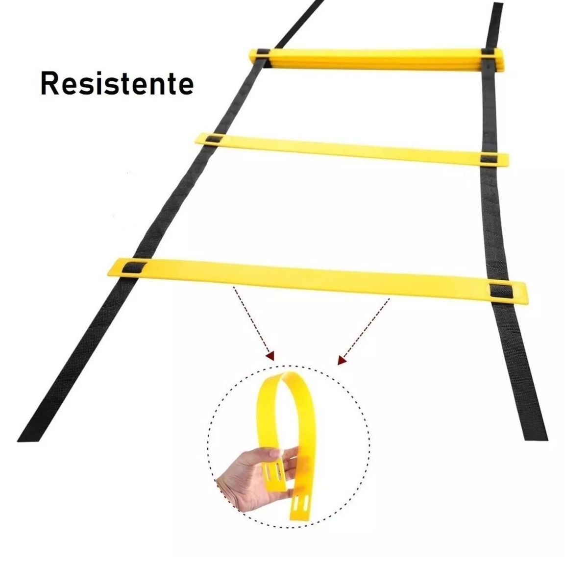 TRAIN - Escalera De Coordinación/Agilidad 8 Peldaños 4 MtsTrain