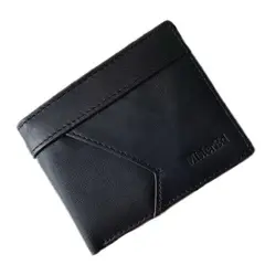 GENERICO - Billetera Hombre 100% Cuero Fino + Bolsa Regalo