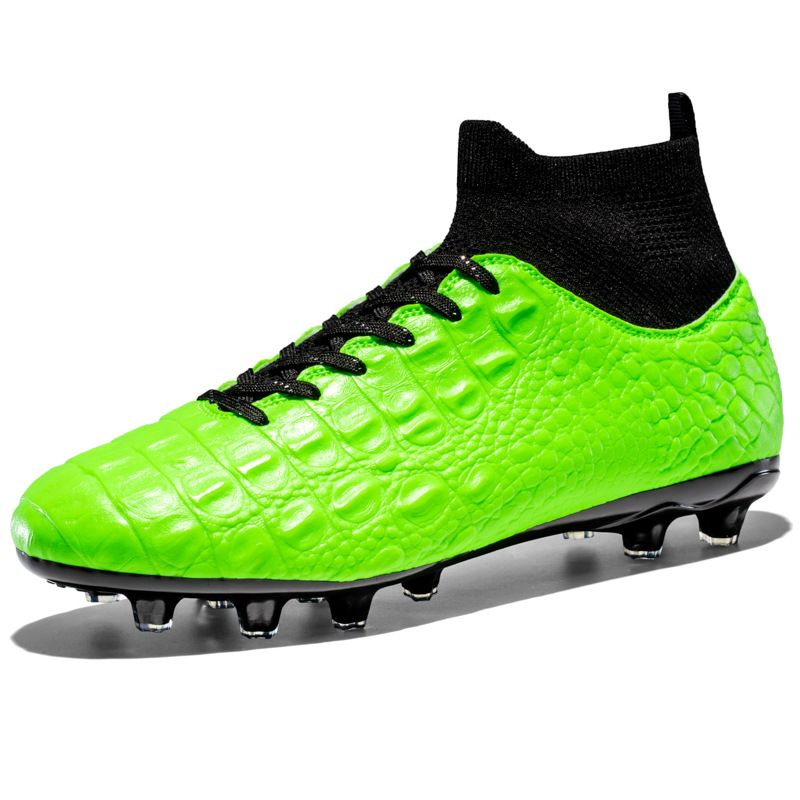 BLWOENS - Zapatilla de fútbol AG para hombres mujers Zapatos - Verde