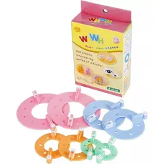 GENERICO - Set De 4 Pomponeras Pompom Maker Pompones Para Gorros