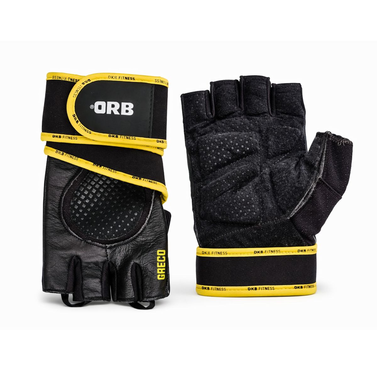 DRB - Guantes Fitness Gym Greco Drb Cuero - Entrenamiento Y Pesas