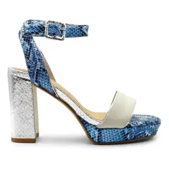 TOFFY CO - Sandalia Mujer Leonor Azul