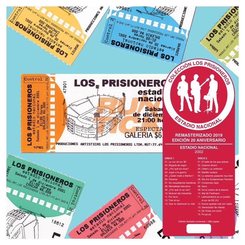 GENERICO - CD Los Prisioneros - Estadio Nacional