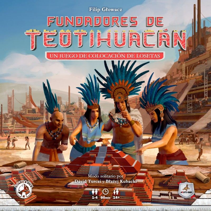 MALDITO GAMES - FUNDADORES DE TEOTIHUACAN - Español