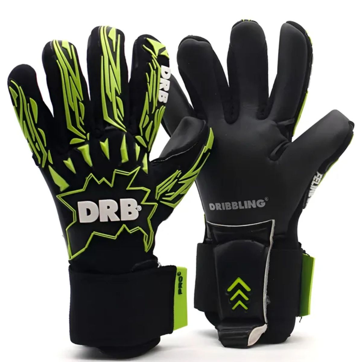 DRB - Guantes Arquero Portero Futbol Drb Feline Pro Latex Aleman