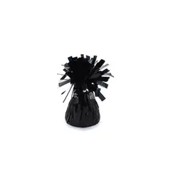 GENERICO - Soporte Para Globos Color Negro 6x12cm