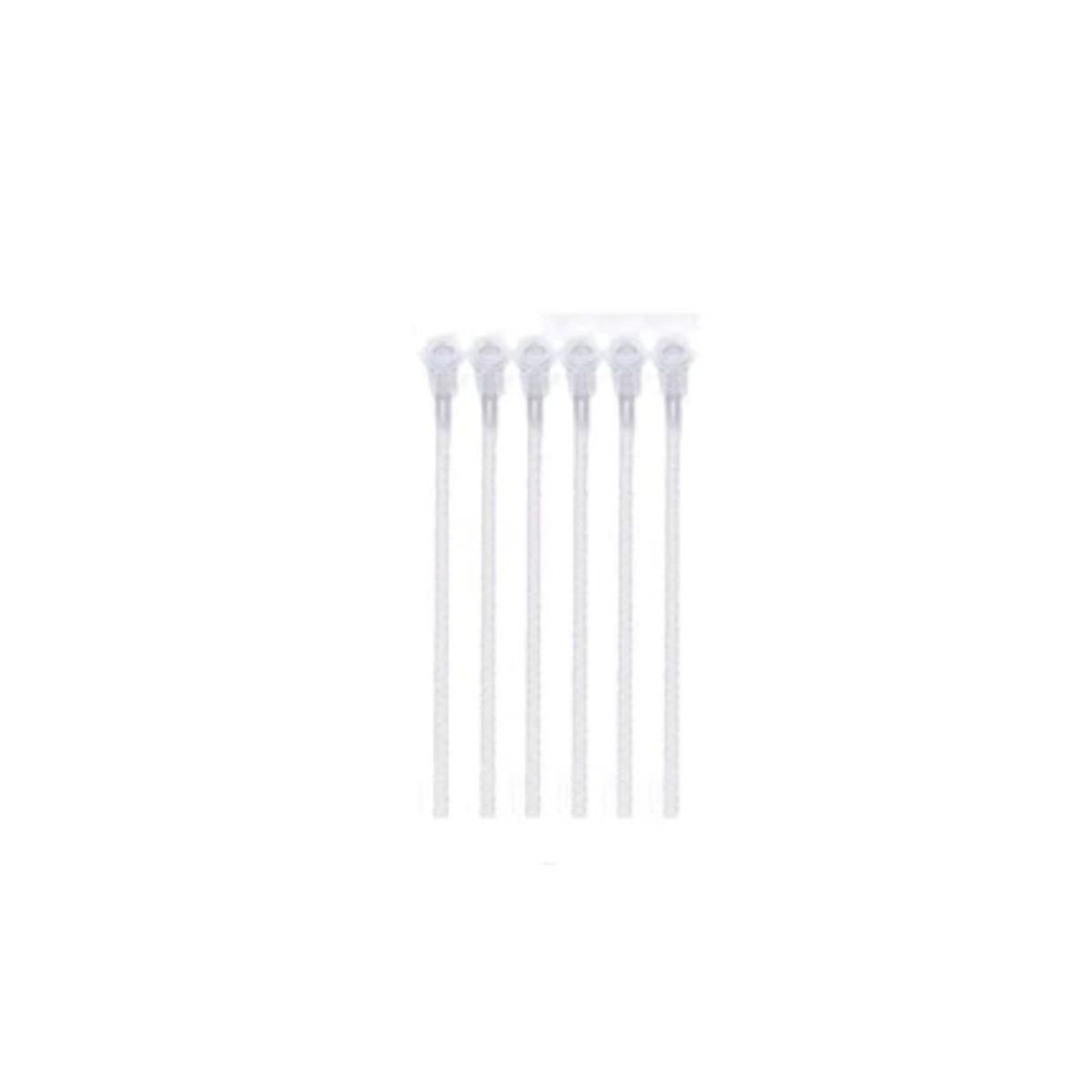 GENERICO - Varillas Para Globos Transparentes 6pcs 08x43cm