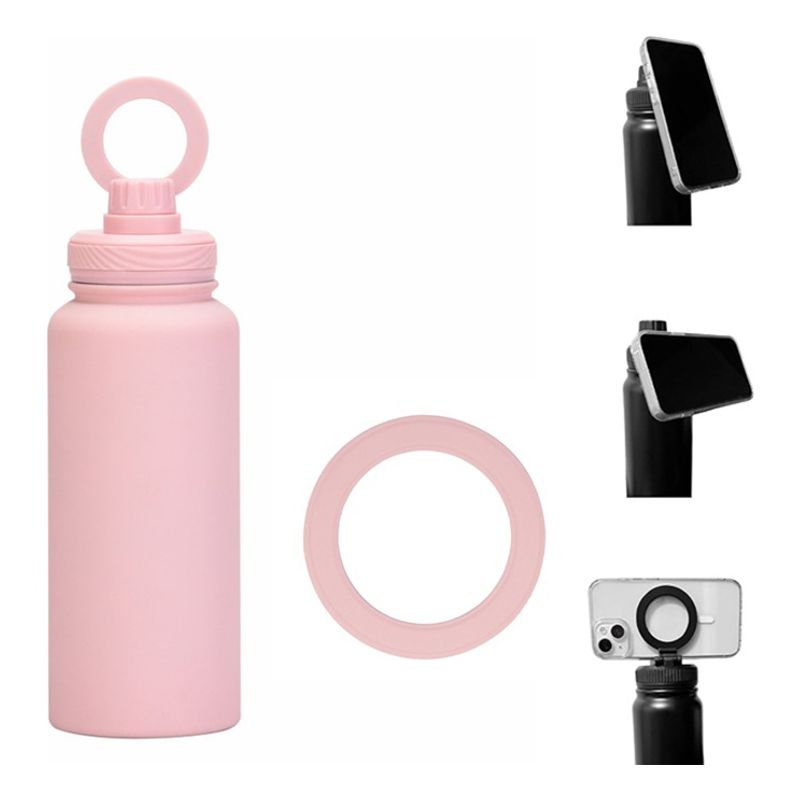 VERCI - Botellas De Agua De Acero Inoxi + Soporte Magsafe Trípode-
