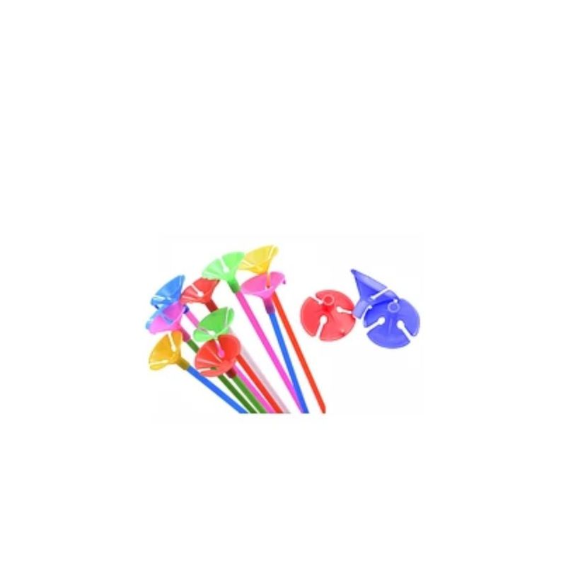 GENERICO - Varillas De Globos Multicolor 12pcs