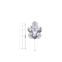 GENERICO - Palitos Para Globos 7pcs 105cm