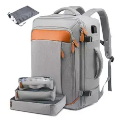 EVERSO - Mochila Viaje Impermeable Antirrobo Con Puerto Usb Notebook
