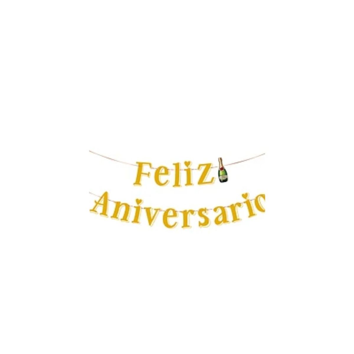 GENERICO - Guirnalda Feliz Aniversario 5m