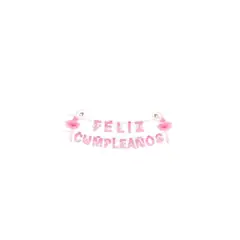 GENERICO - Guirnalda Feliz Cumpleaños Ballet 5m