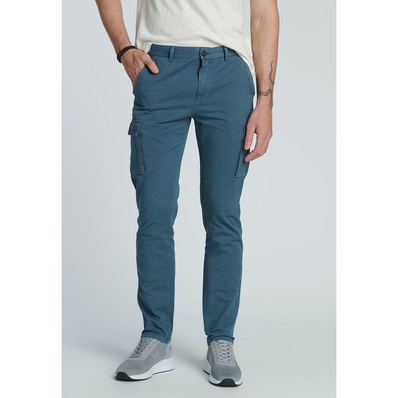 NEW MAN - Pantalon Budapest Gris New Man