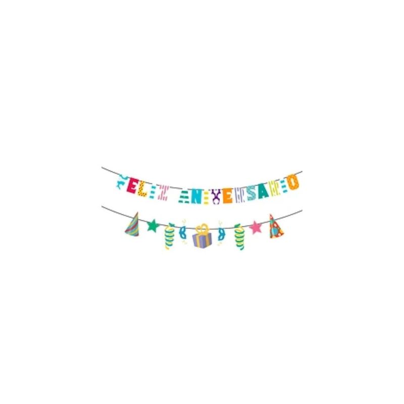 GENERICO - Guirnalda Feliz Aniversario 5m