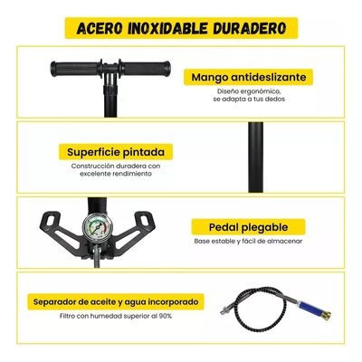 Imagen 2 del producto Bombín Comander 4 Etapas 4500 Psi