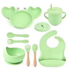 GENERICO - Set Alimentación Bebé 10 Piezas