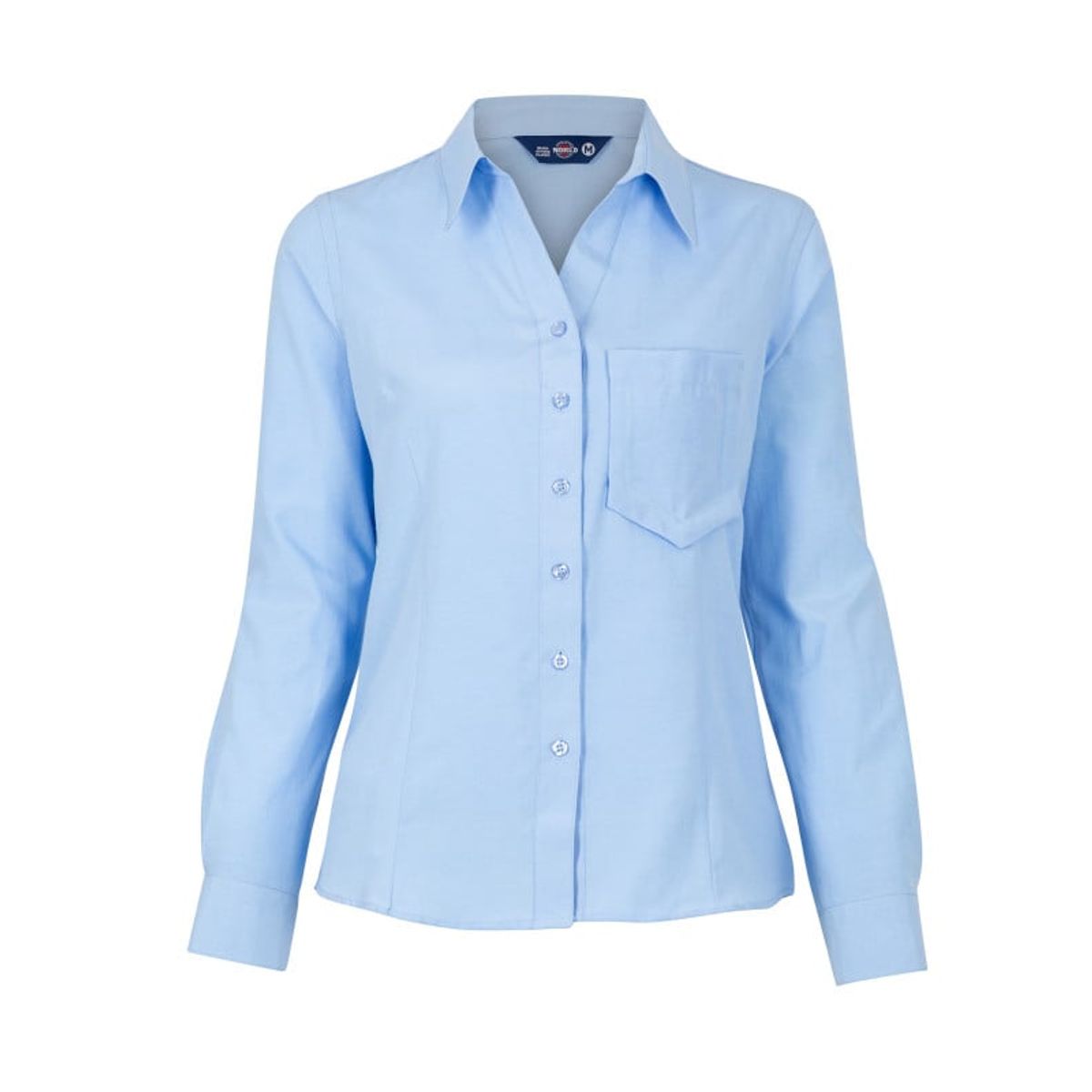 T WORLD - Blusa Oxford Classic Manga Larga Mujer