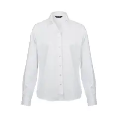 T WORLD - Blusa Oxford Classic Manga Larga Mujer