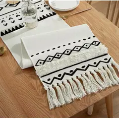 GENERICO - Camino de Mesa Decorativo Manteles de Centro Medidas 180x30 cm